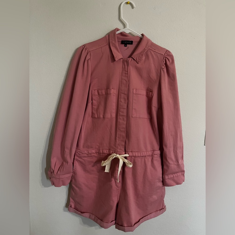1. State Pink Romper